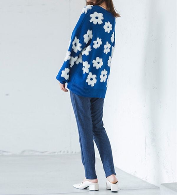 RANAN（ラナン）の「＋１０度素材！蓄熱保温裏起毛ストレッチスリムパンツ（フルレングスパンツ）」｜詳細画像