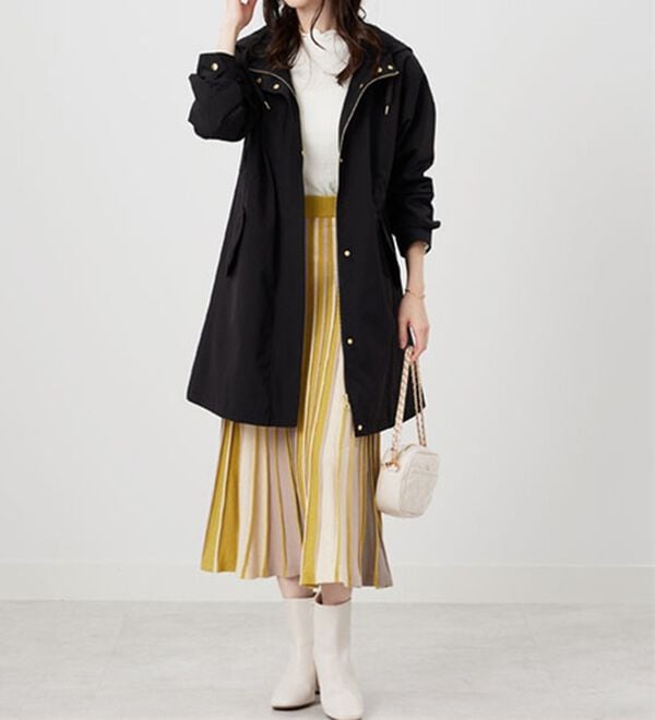 BELLUNA（ベルーナ）の「【新色追加】防風＆はっ水加工マウンテンパーカー（ハーフコート）」｜詳細画像