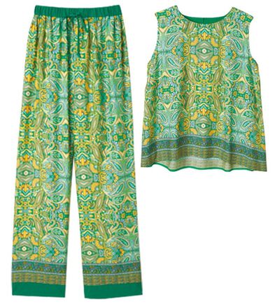 RANAN（ラナン）の「リゾートパネルプリントセットアップ（セットアップ）」