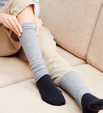 LAVIENNE（ラヴィエンヌ）の「履くだけあったか！遠赤外線レッグウォーマー（靴下・ストッキング）」