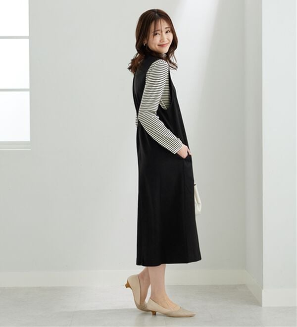 BELLUNA（ベルーナ）の「体型カバージャンパースカート（ジャンパースカート）」｜詳細画像