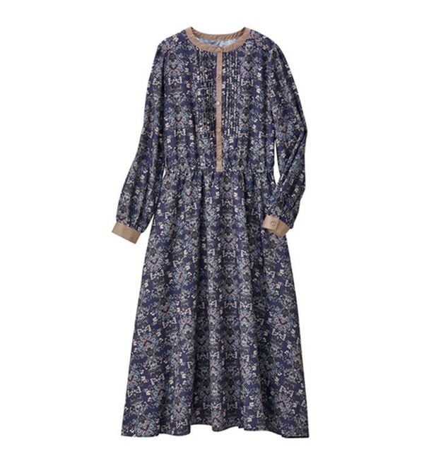 大人プリントロングワンピース - ベルーナ【公式】