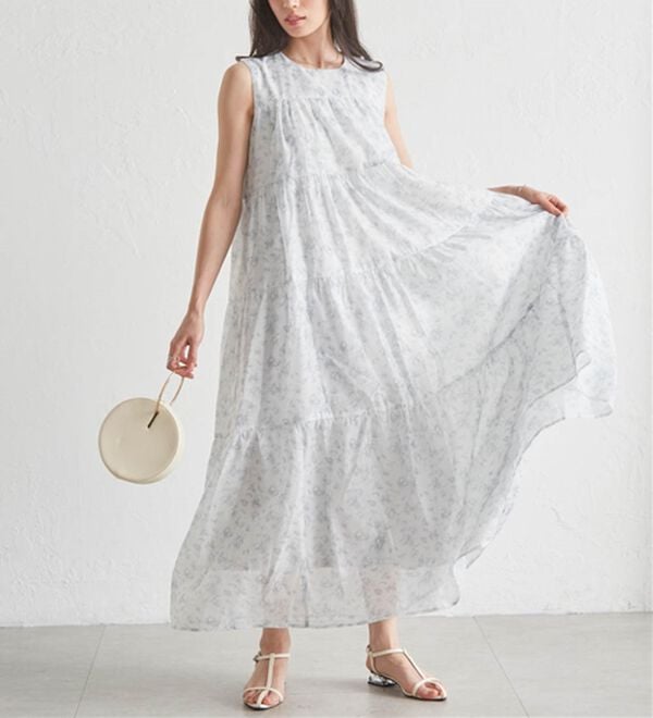 RANAN（ラナン）の「ティアードデザインワンピ（その他ワンピース）」｜詳細画像