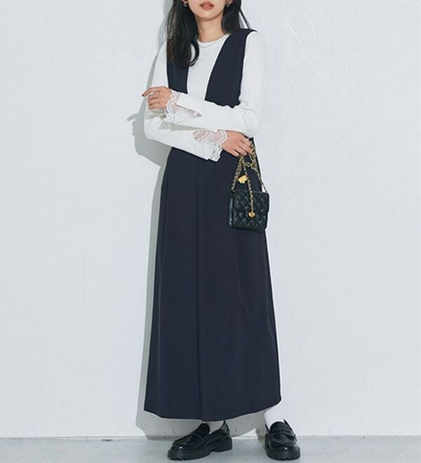 ウエストマークジャンパースカート - ベルーナ【公式】