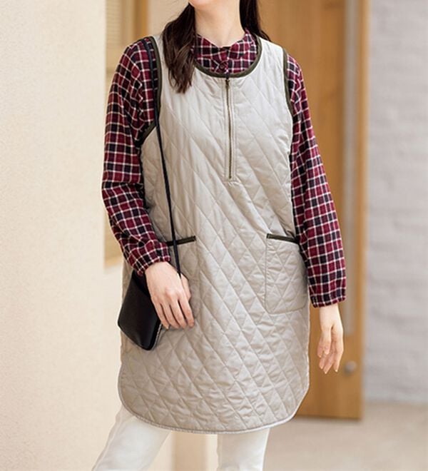 ルフラン（ルフラン）の「【２点セット】かる～い暖かキルトのよくばり２点セット（パジャマ・ルームウェア）」｜詳細画像