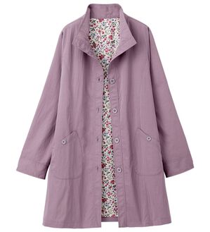 「はっ水！裏プリントワッシャージャケット（その他ジャケット）」｜ダークローズ