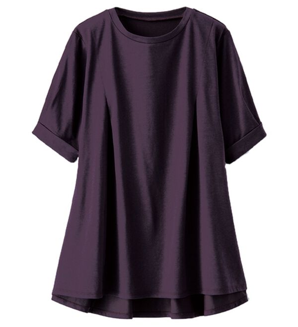 BELLUNA（ベルーナ）の「バックフレアーパフ袖プルオーバー（カットソー）」｜詳細画像