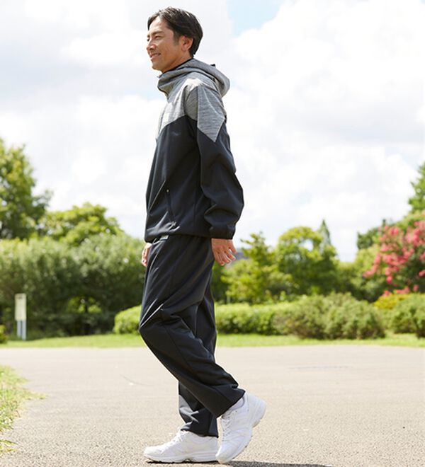 「＜ちょこザップ＞防風サウナスーツ上下セット（メンズルームウェア）」｜詳細画像