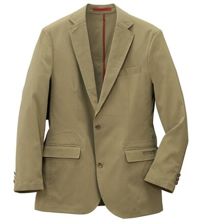 「＜ダンロップ・リファインド＞さらっと軽快サッカーテーラード（メンズジャケット）」