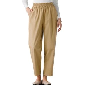 BELLUNA（ベルーナ）の「日本製綿１００％ツイルシェフパンツ（フルレングスパンツ）」｜詳細画像