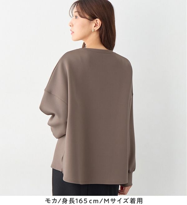 alotta（アロッタ）の「大人可愛いゆったりロゴスウェット（トレーナー・スウェット）」｜詳細画像