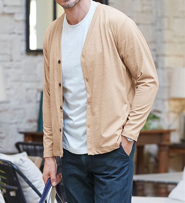 「＜インスパイア＞軽量ＵＶカーディガン（メンズカーディガン）」｜詳細画像