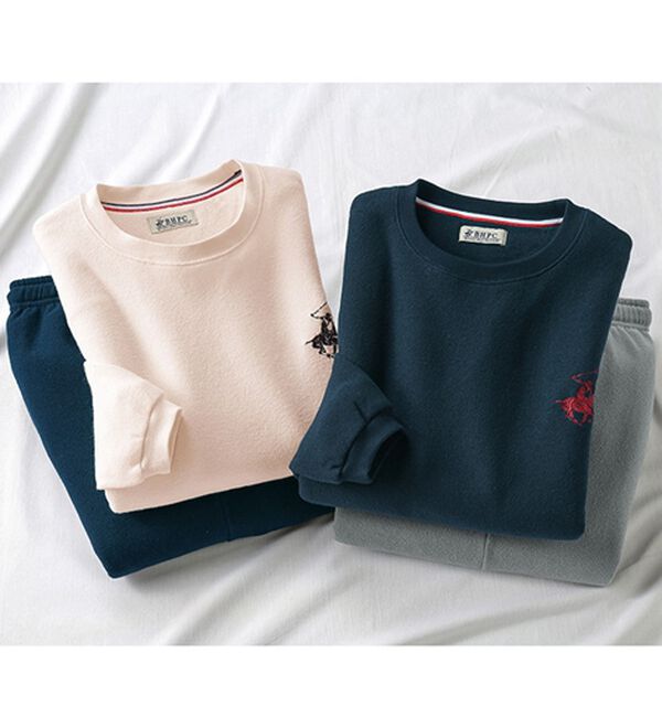 「【２着組】暖かルームウェア（メンズルームウェア）」｜詳細画像