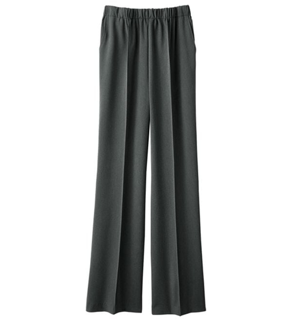 ルフラン（ルフラン）の「【３本組】日本製すっきり見えの上品フレアーパンツ（ワイドパンツ・ガウチョ）」｜詳細画像