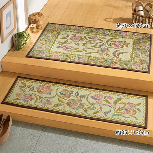 「い草玄関マット「エクセレント」（い草ラグ）」｜詳細画像