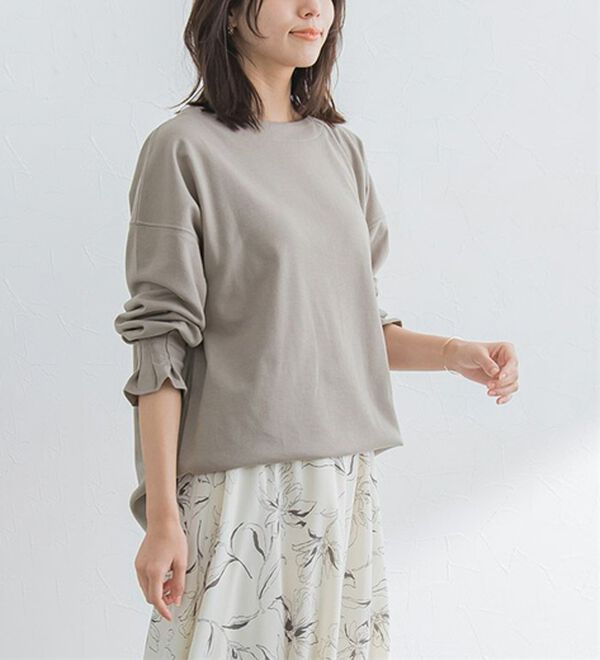 Pierrot（ピエロ）の「タックスリーブポンチチュニック（チュニック）」｜詳細画像