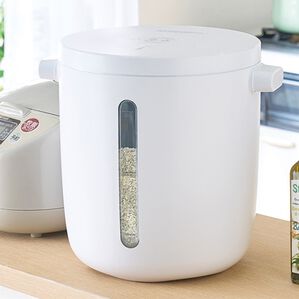 「真空ライスストッカー１２Ｌ（その他キッチン用品）」｜1