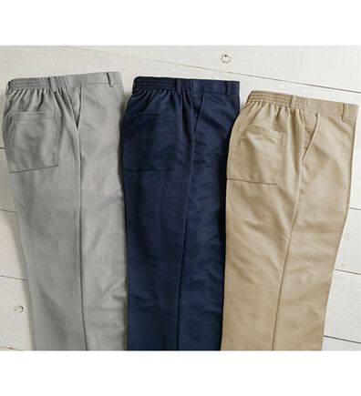 「【３本組】日本製ルミエース（Ｒ）爽快紳士スラックス（メンズスラックス）」