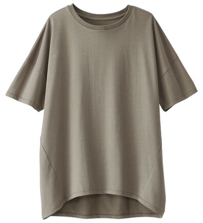 BELLUNA（ベルーナ）の「シュッと体型カバー！コクーンTシャツ（カットソー）」