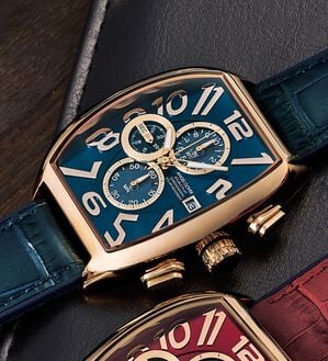 「＜エンジェルクローバー＞ダブルプレイソーラー（メンズ腕時計）」｜ネイビー