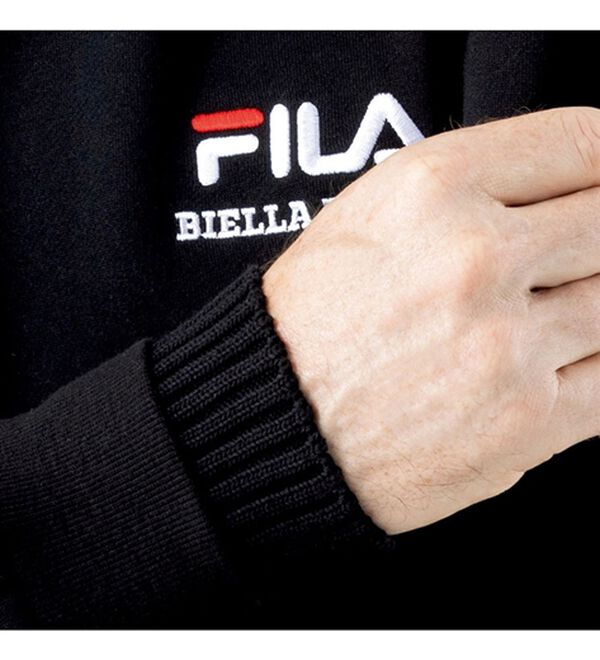 「＜フィラ＞技ありニット使いトレーナー（メンズトレーナー）」｜詳細画像