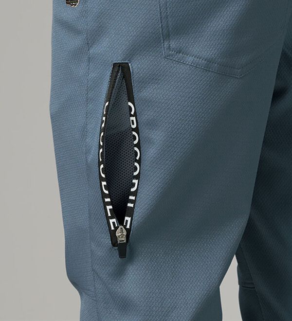 「＜クロコダイル＞接触冷感ドビー３Ｄアクティブパンツ（メンズスラックス）」｜詳細画像