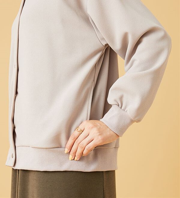 BELLUNA（ベルーナ）の「ストレッチジョーゼット素材カーディガン（その他カーディガン）」｜詳細画像