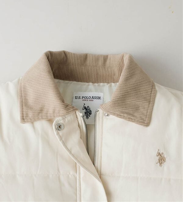 RANAN（ラナン）の「＜U.S.POLO ASSN.＞ワークデザイン中綿ブルゾン（ブルゾン）」｜詳細画像