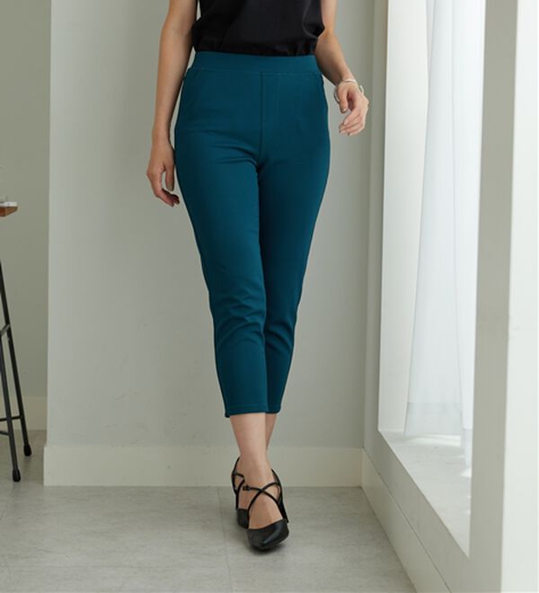 BELLUNA（ベルーナ）の「【接触冷感】ヒンヤリ速乾！かのこ素材レギンスパンツ（スパッツ・レギンス）」｜詳細画像