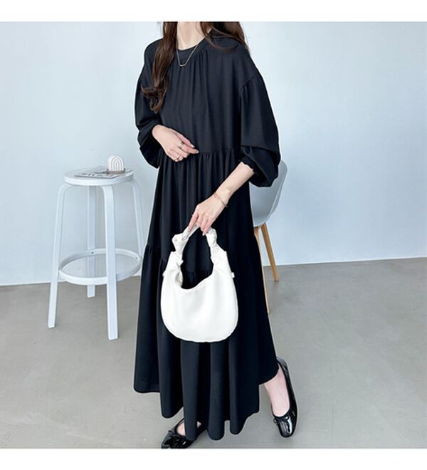 GeeRA（ジーラ）の「前後２ＷＡＹティアードシャツワンピース（シャツワンピース）」｜詳細画像