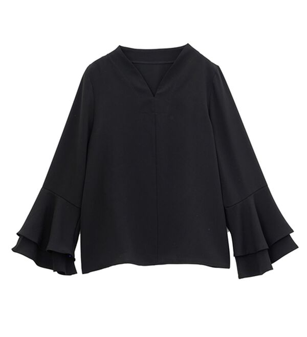 RANAN（ラナン）の「袖ペプラムデザイントップスセットアップ（セットアップ）」｜詳細画像