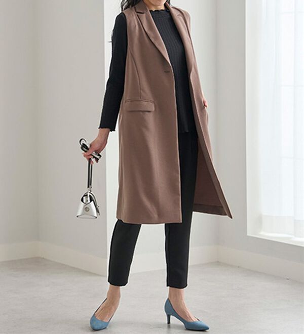 BELLUNA（ベルーナ）の「フリル衿ジャカードプルオーバー（カットソー）」｜詳細画像