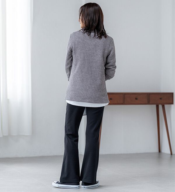 BELLUNA（ベルーナ）の「【静電気防止】ニットが苦手な方にも優しいプルオーバー（カットソー）」｜詳細画像