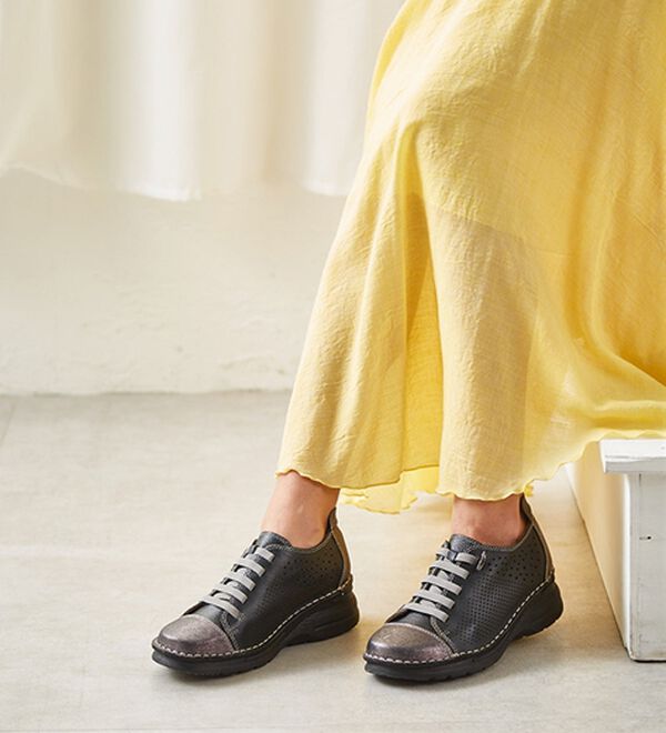 ルフラン（ルフラン）の「ｔｏ　ｂｅ　ｃｏｎｔｉｎｕｅｄ　厚底パンチングスニーカー（スニーカー）」｜詳細画像