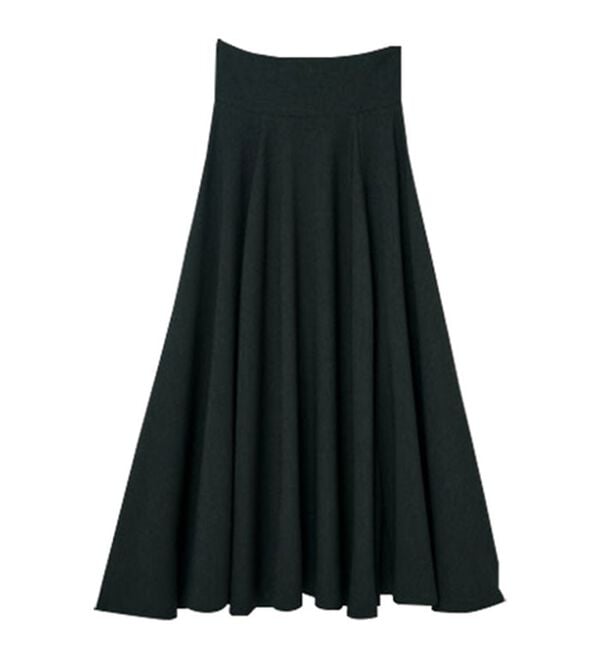 RANAN（ラナン）の「フレアーシルエットハイウエストスカート（ロングスカート）」｜詳細画像