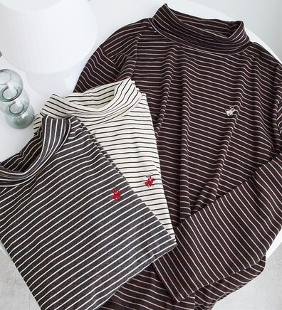 Viola e Viola（ヴィオラ エ ヴィオラ）の「【ビバリーヒルズポロクラブ】ハイネックカットソートップス（カットソー）」