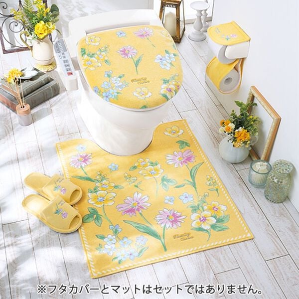 「ブルーミングシーズントイレタリー（トイレマット）」｜イエロー