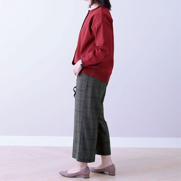 BELLUNA（ベルーナ）の「ストレッチ素材ワイドパンツ（ワイドパンツ・ガウチョ）」｜詳細画像