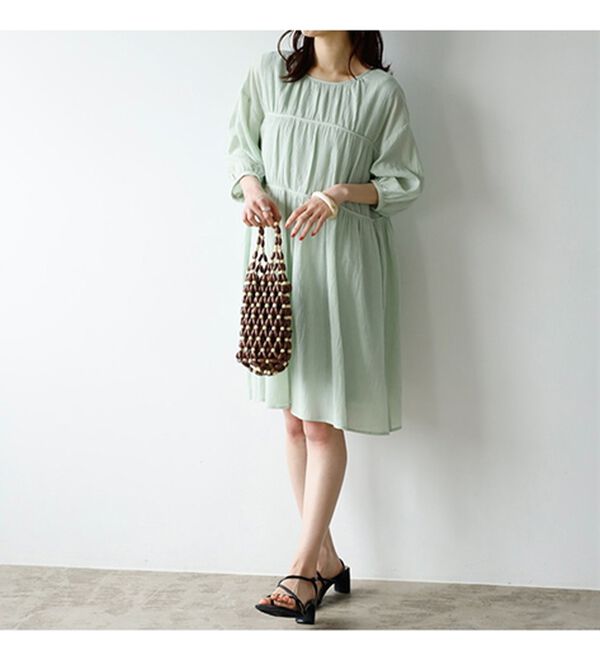 GeeRA（ジーラ）の「バックデザインティアードミニワンピース（その他ワンピース）」｜詳細画像