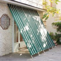 「ぱぱっと広げて簡単たてす（エクステリア・屋外器具）」