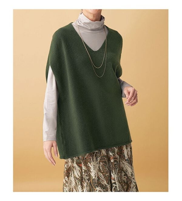 BELLUNA（ベルーナ）の「なめらかテンセル（ＴＭ）繊維ストレッチプルオーバー（カットソー）」｜詳細画像