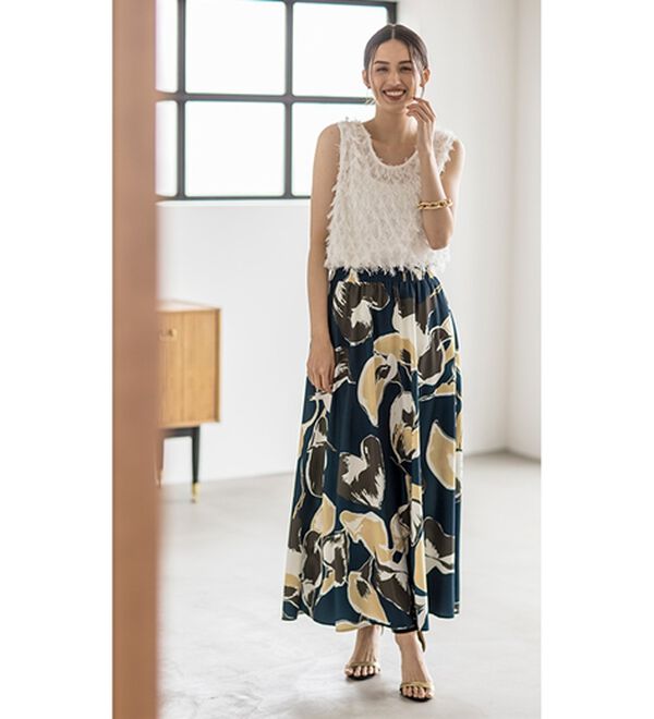 RANAN（ラナン）の「カットジャカードブラウス（ブラウス）」｜詳細画像