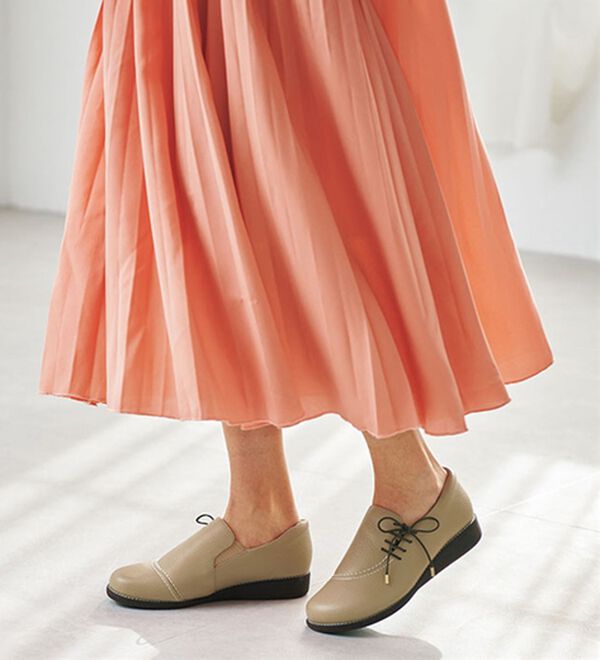 ルフラン（ルフラン）の「メディフィット５Ｅサイドリボンスリッポン（スリッポン）」｜詳細画像