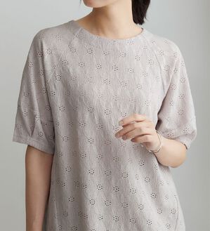 BELLUNA（ベルーナ）の「総レース素材Dカン使いチュニック（チュニック）」｜詳細画像