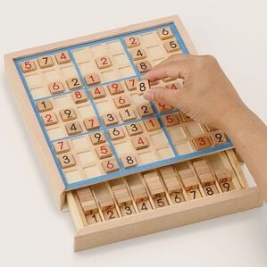 「ナンプレ　木製ボードゲーム２個組（おもちゃ・ぬいぐるみ）」｜詳細画像