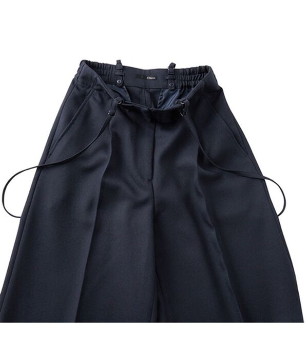 RANAN（ラナン）の「【カセット服】洗える！カセットスーツ　シリーズ（ワイドパンツ・ガウチョ）」｜詳細画像
