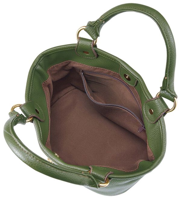 ルフラン（ルフラン）の「＜豊岡工房＞牛革手提げ（ハンドバッグ）」｜詳細画像