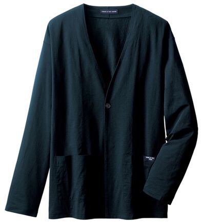 「部屋着に見せない！大人のカーディガン（メンズカーディガン）」