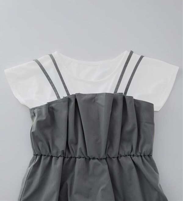 RANAN（ラナン）の「ダブルストラップドッキングワンピース（その他ワンピース）」｜詳細画像