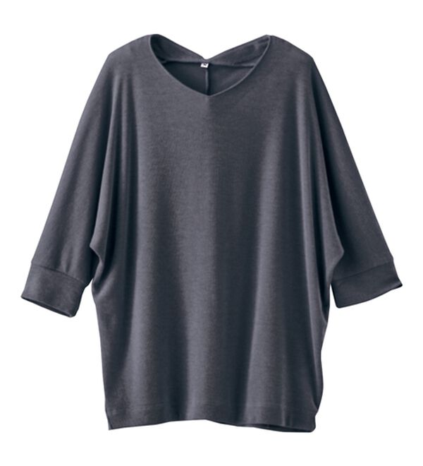 BELLUNA（ベルーナ）の「ラメ調ドルマンプルオーバー（カットソー）」｜詳細画像